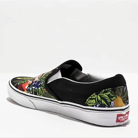 Vans Slip-On Fruit Skull Skate Shoes - Picture 3 of 10